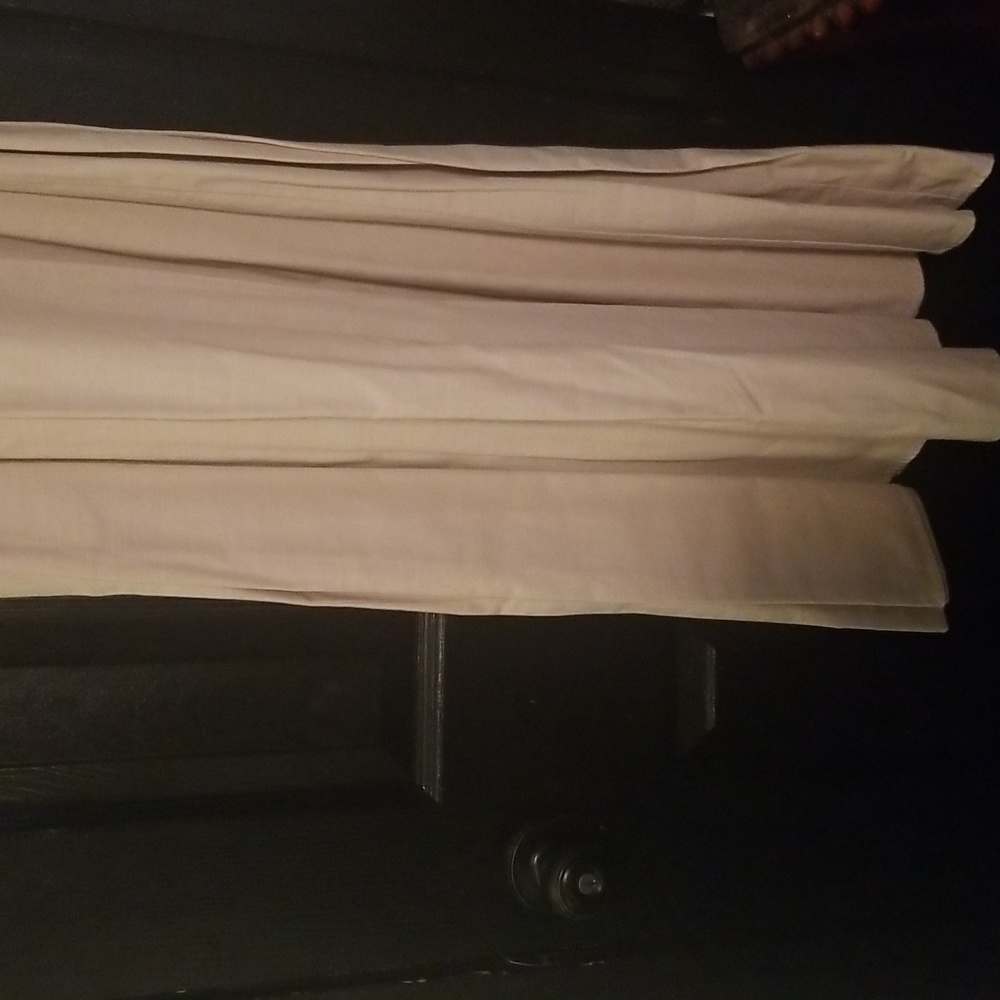 Classic Cream Tie-Waist Shirt Dress - Picture 6 of 10